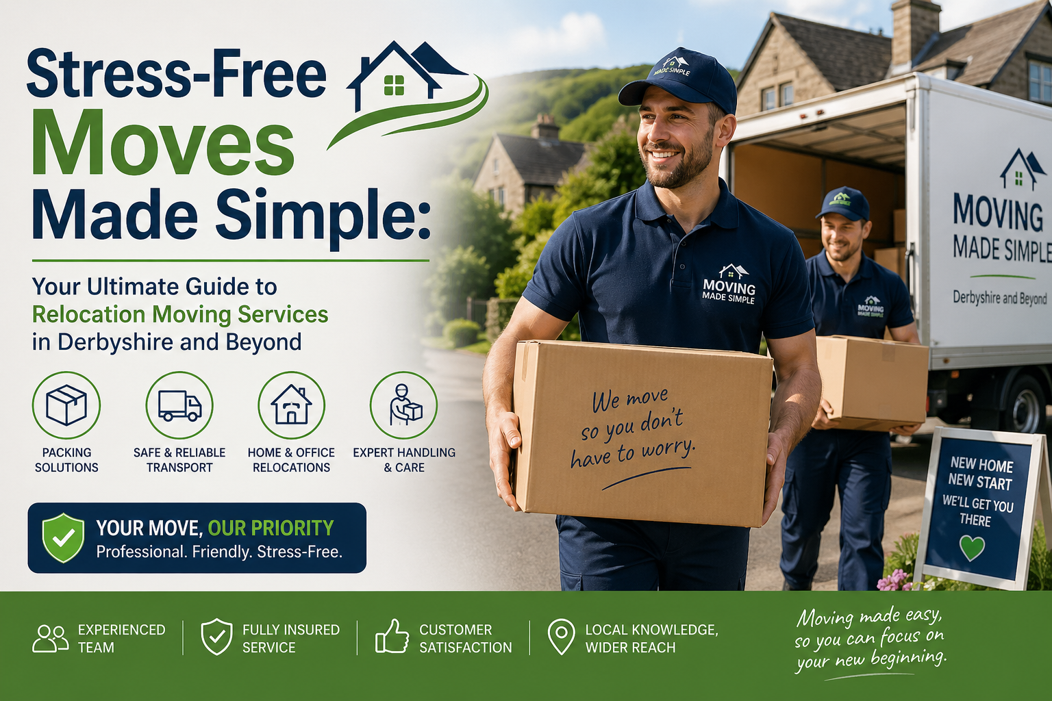Your Ultimate Guide to Relocation Moving Services in Derbyshire and Beyond
