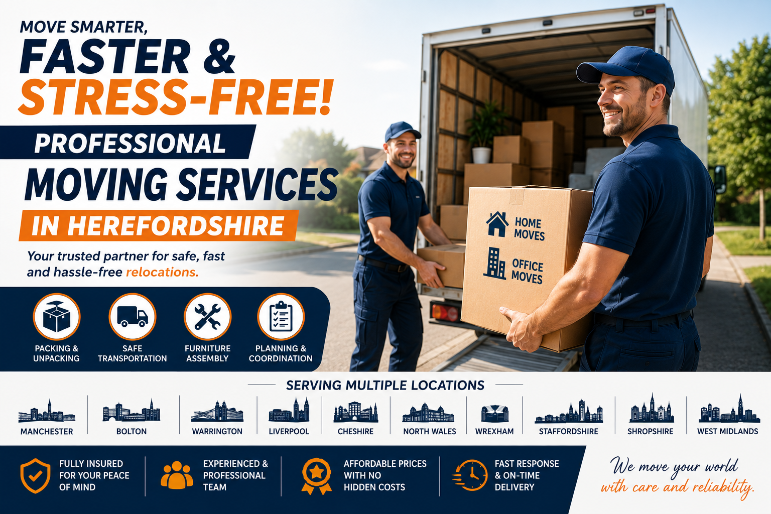 Discover the Power of Professional Moving Services in Herefordshire